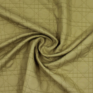 Ткань для шитья, жаккард, цвет оливковый