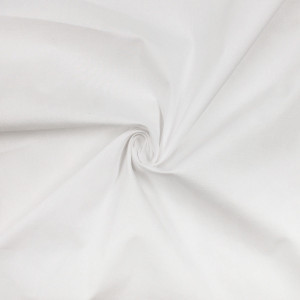 Сорочечная ткань Поплин белая