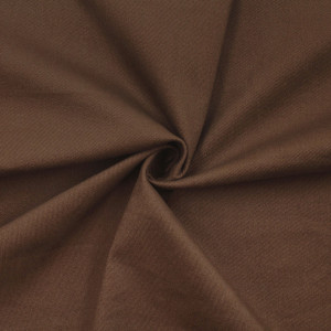Ткань джинсовая шоколадного цвета