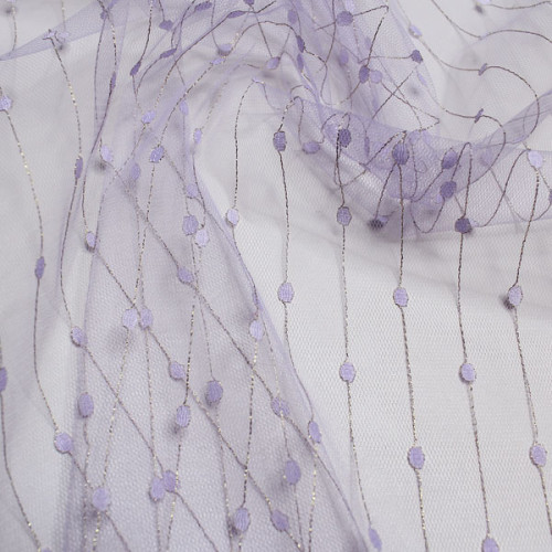 Ткань сетчатая с жаккардовым узором