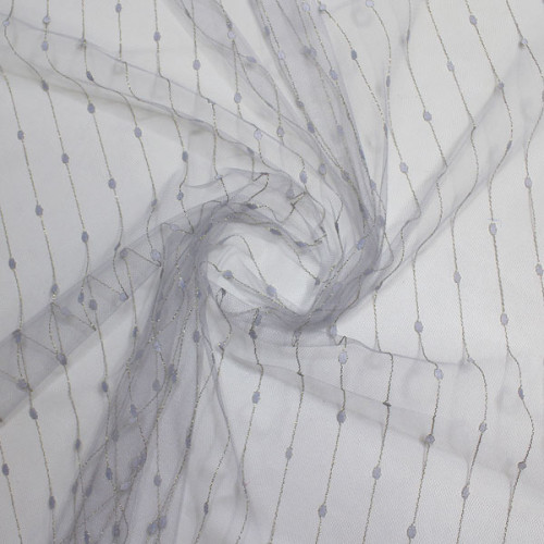 Сетчатая жаккардовая ткань цвета талой воды