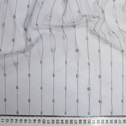 Сетчатая жаккардовая ткань цвета талой воды