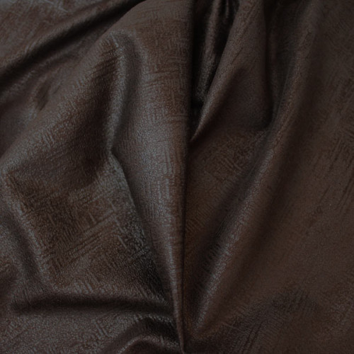 Замша искусственная темно-коричневая