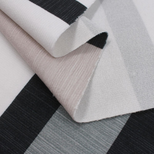 Мебельный велюр в серую полоску