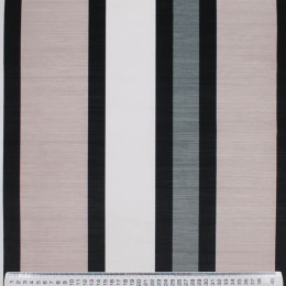 Мебельный велюр в серую полоску