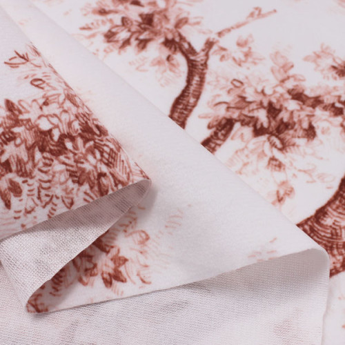 Ткань для мебели велюр коричневый