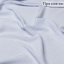 Ткань твил голубая из вискозы стрейч