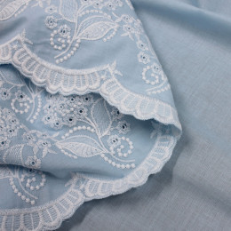 Вышивка на хлопке