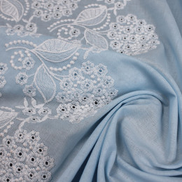 Вышивка на хлопке