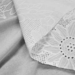 Вышивка на хлопке