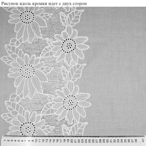 Вышивка на хлопке