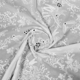 Вышивка на хлопке