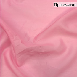Батист розовый тенсель цвет "Барби"