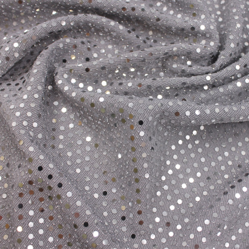 Трикотаж с пайетками