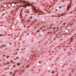 Бархат с пайетками