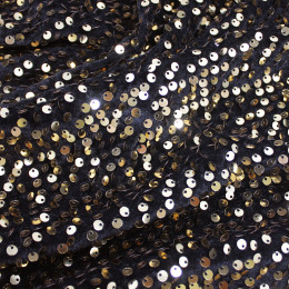 Бархат с пайетками