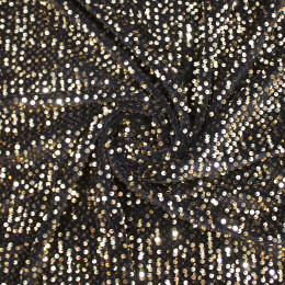 Бархат с пайетками