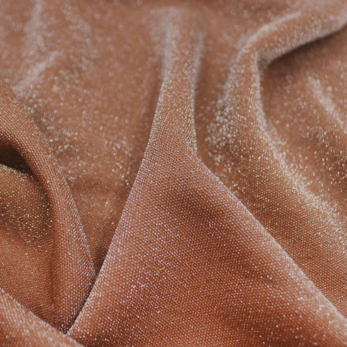 Трикотаж джерси терракоторый