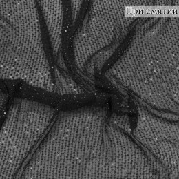 Шифон с бисером