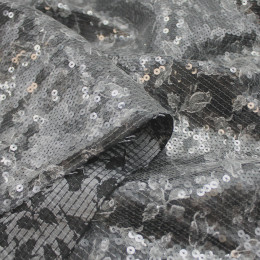 Тафта с пайетками