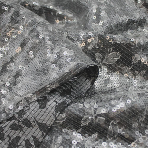 Тафта с пайетками