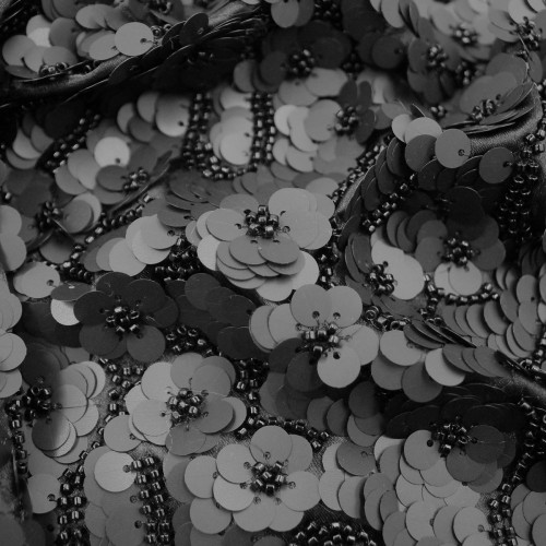 Пайетки с бисером