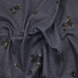 Джинс с бисером