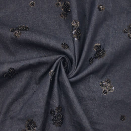 Джинс с бисером