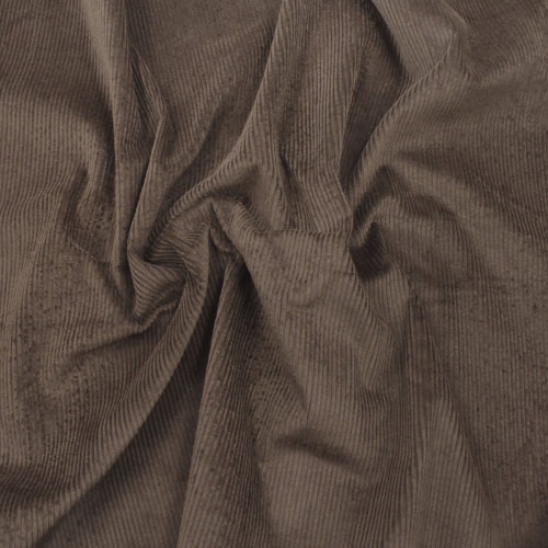 Ткань вельвет шоколадного цвета