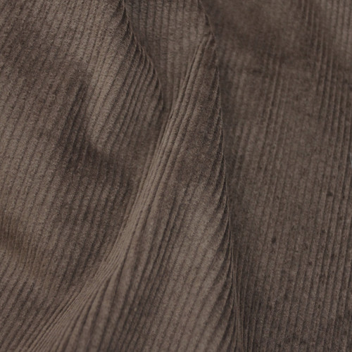 Ткань вельвет шоколадного цвета