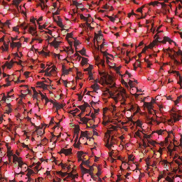 Бархат с пайетками