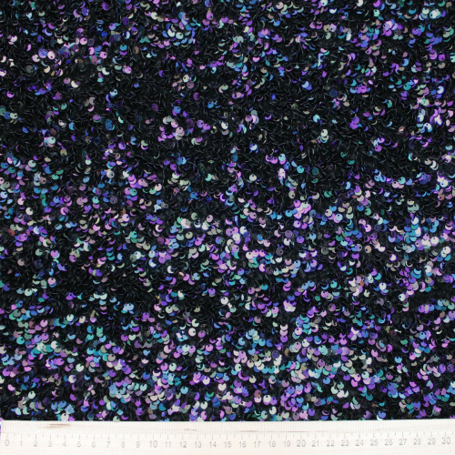 Бархат с пайетками