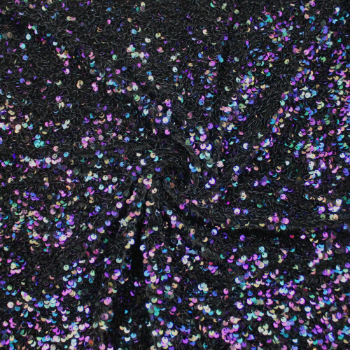 Бархат с пайетками