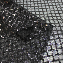 Сетка с пайетками