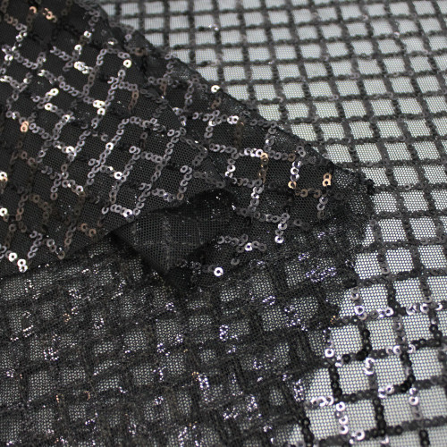 Сетка с пайетками