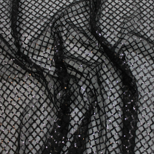 Сетка с пайетками
