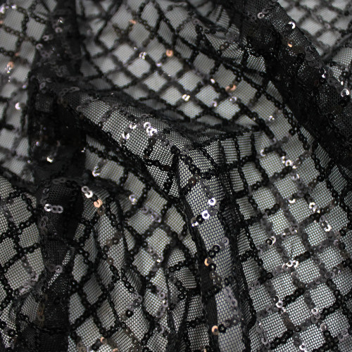 Сетка с пайетками