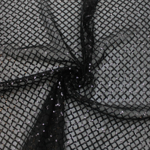 Сетка с пайетками