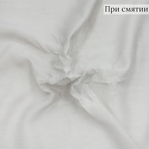 Ткань батист с лиоцеллом натурального цвета