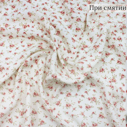 Плательная ткань штапель в цветы