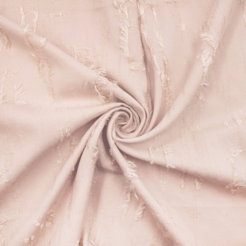 Костюмная ткань пудровая, отрез 2 метра