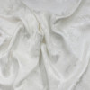 Атласная ткань молочного цвета