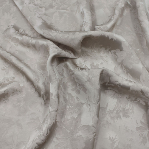 Атласная серо-бежевого цвета