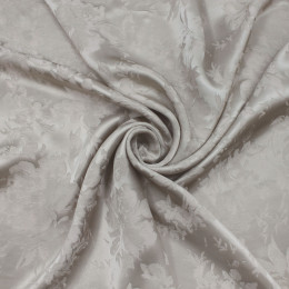 Атласная серо-бежевого цвета