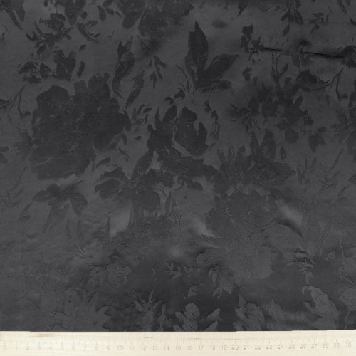 Ткань черного цвета атлас