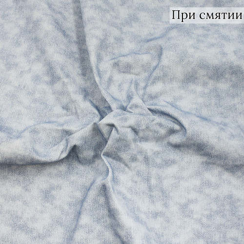Ткань джинса голубая из 100% хлопка