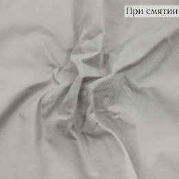 Джинсовая ткань бежевого цвета из 100% хлопка