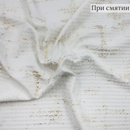Ткань белая жаккард