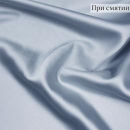 Атлас небесно-голубой