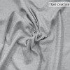 Костюмная светло-серая ткань диагональ
